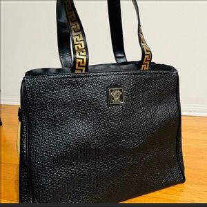 Versace luxury satchel handbag